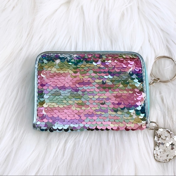 sequin wallet